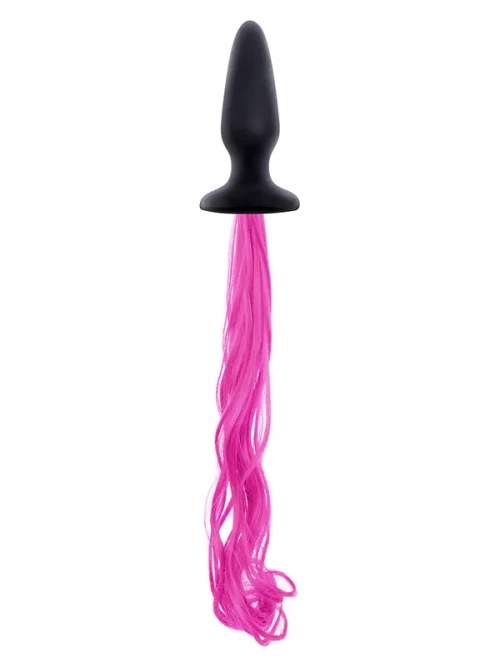 NS Novelties Unicorn Tails Pink Pembe Kuyruklu Anal Plug 1