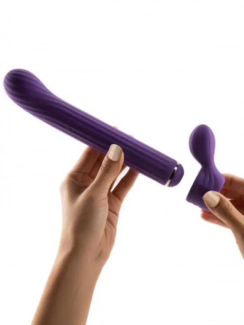 Magic Stick S1 Plus 4 Farklı Başlıklı Çok Fonksiyonlu Vibratör Ek Resim