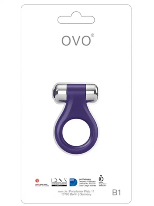 OVO B1 Titreşimli Halka Mor 3