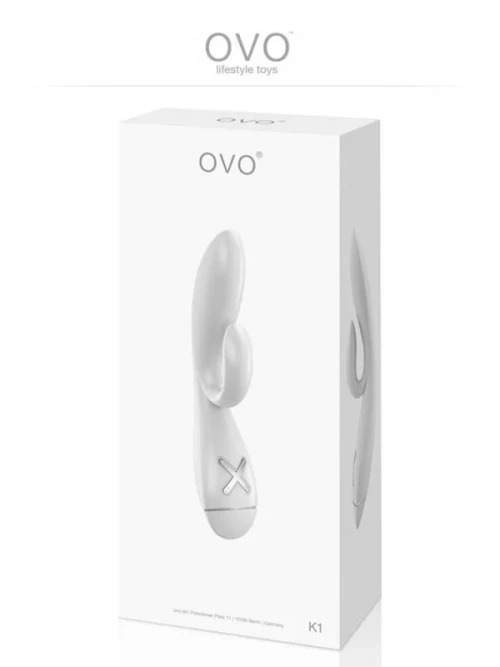 Ovo K1 Rabbit Vibrator Beyaz 6