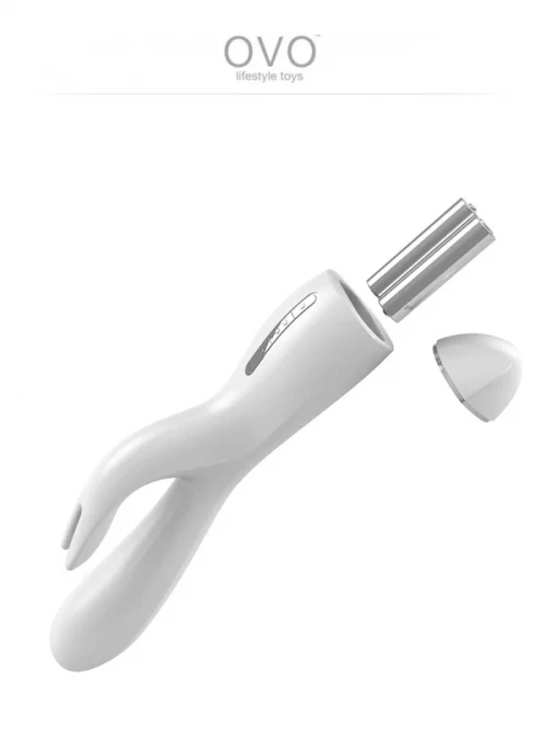 Ovo K3 Rabbit Vibratör White 4