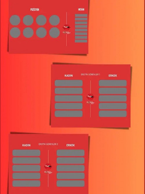 Peitho Kazı Seviş Erotik Oyun Kartları 2