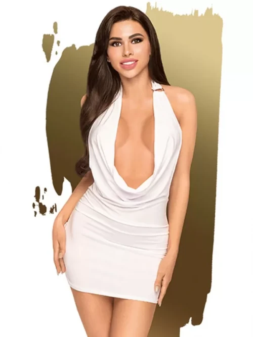 Penthouse Göğüs Dekolteli Sırtı Açık Gece Elbisesi