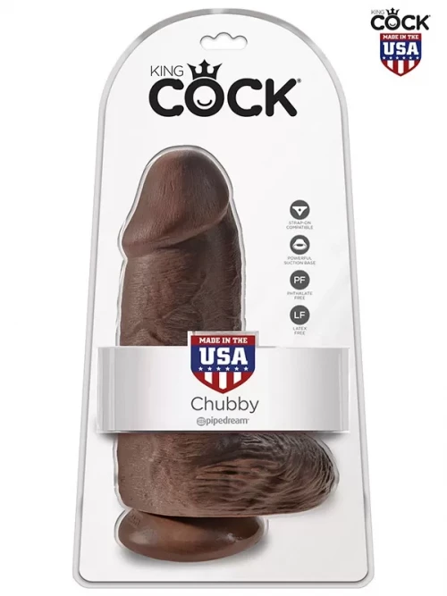 King Cock Chubby Gerçekçi 23 cm Kalın Penis Melez 5