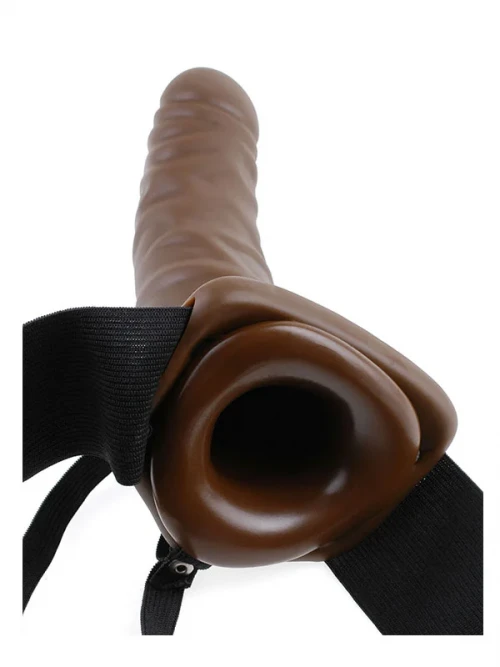 Pipedream İçi Boş Belden Bağlamalı Melez Penis 20 cm 3