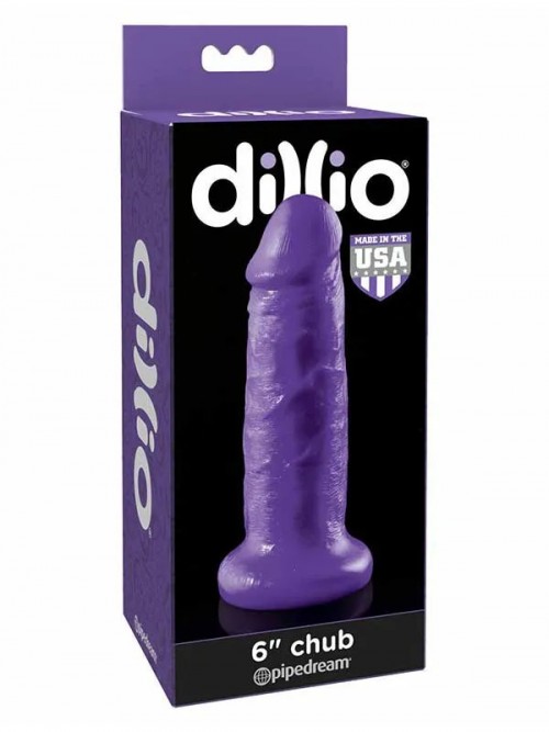 Pipedream Dillio Chub 6″ Dildo 15.5 cm Mor 3