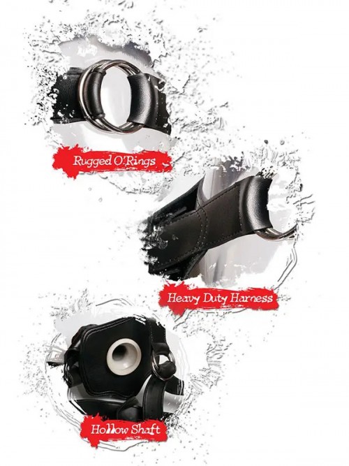 Pipedream Extreme Hollow 12″ Strap-On İçi Boş 30 cm 3