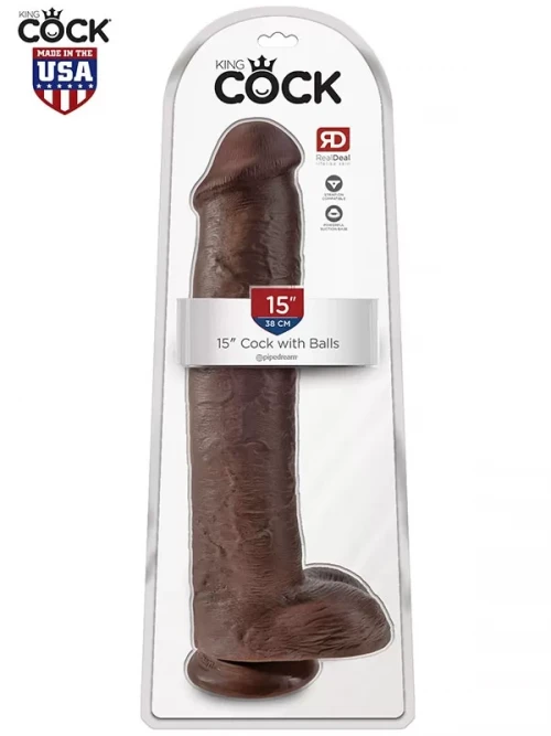 Pipedream King Cock 15″ Gerçekçi Dev Dildo 38 cm 6