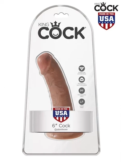 Pipedream King Cock 6″ Caramel 15 cm 6
