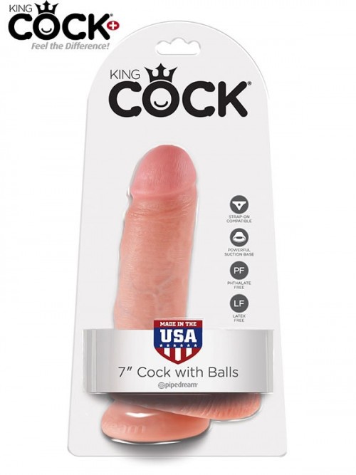 Pipedream King Cock W/Balls 18 cm Ten 6