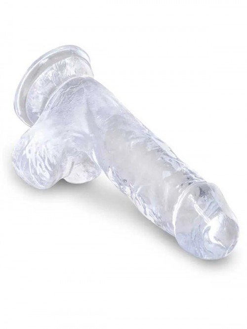 Pipedream King Cock Clear 5” Realistik Penis 15 cm 2