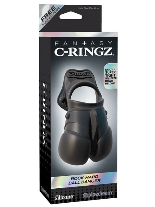 Pipedream Fantasy C-Ringz Rock Hard Ball Banger 2