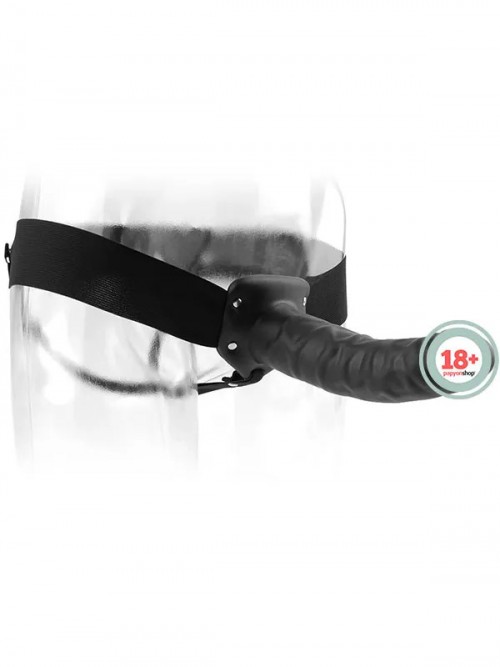 Pipedream İçi Boş Belden Bağlamalı Zenci Penis 20 cm