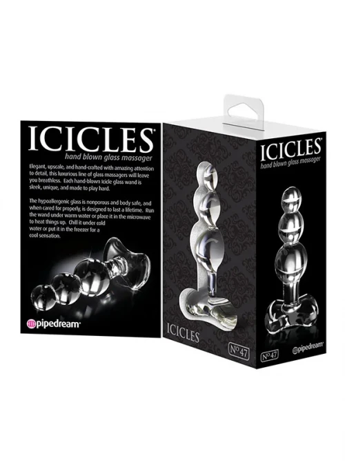 Pipedream Icicles No. 47 Anal Plug 4