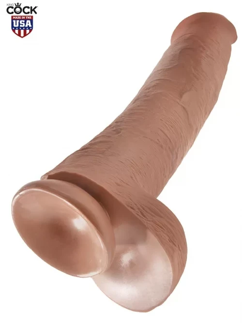 Pipedream King Cock 15″ Gerçekçi Dev Dildo 38 cm Karamel Ek Resim