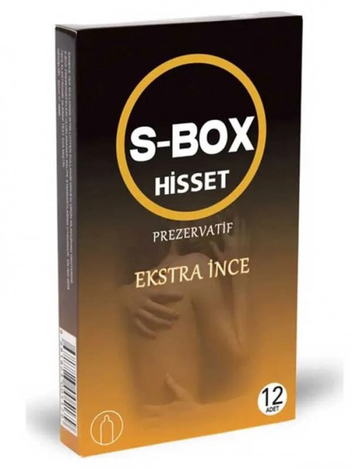 S-Box Ekstra İnce Prezervatif 12’li