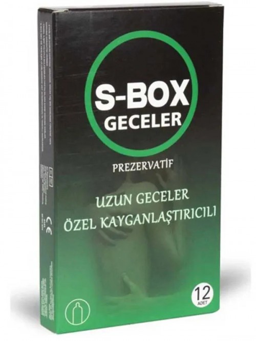 S-Box Özel Kayganlaştırıcılı Prezervatif 12’li