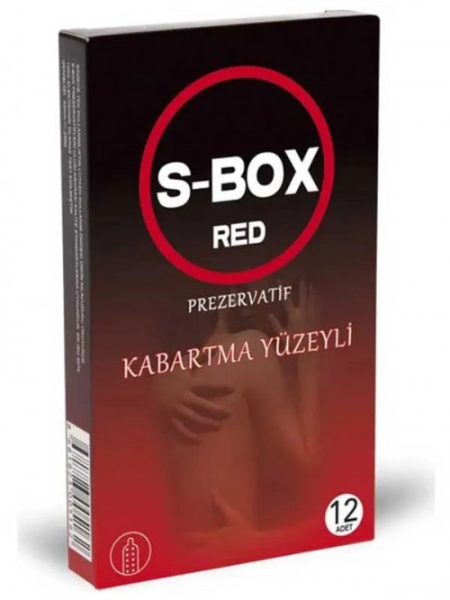 S-Box Kabartma Yüzeyli Prezervatif 12’li