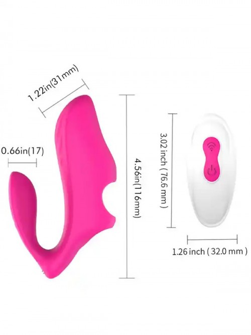 Şarjlı Uzaktan Kumandalı Parmak ve G Noktası Vibratörü Ek Resim