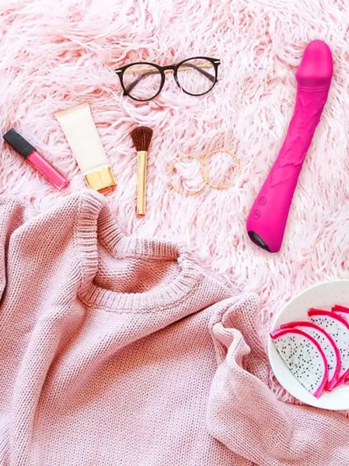 Sunshine Esnek Ultra Güçlü Şarjlı Vibratör 21 cm Ek Resim