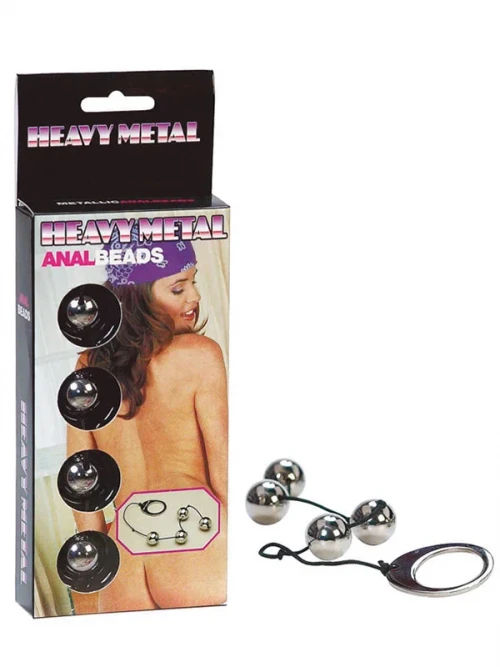 Seven Creations Heavy Metal Anal Beads 3