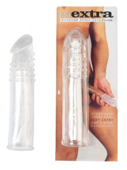 Seven Creations Lid’l Extra Silikon Penis Kılıfı 3