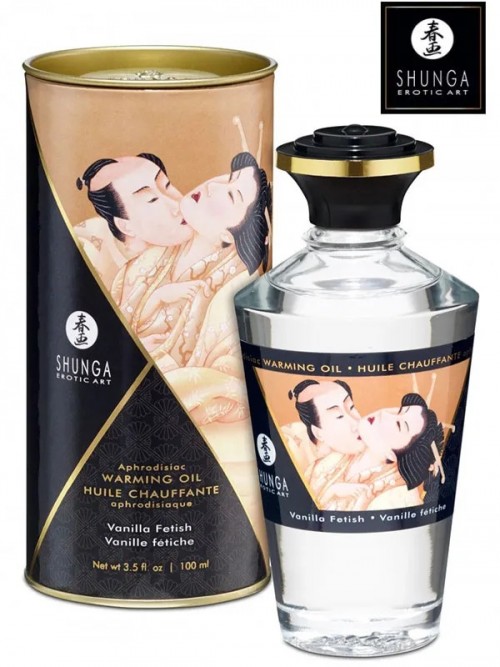 Shunga Warming Vanilla Fetis Sevişme Yağı 100 ml