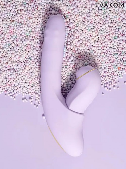 Svakom DuoGlow APP Uygulama Kontrollü Hepsi Bir Arada Tavşan Vibratör Ek Resim