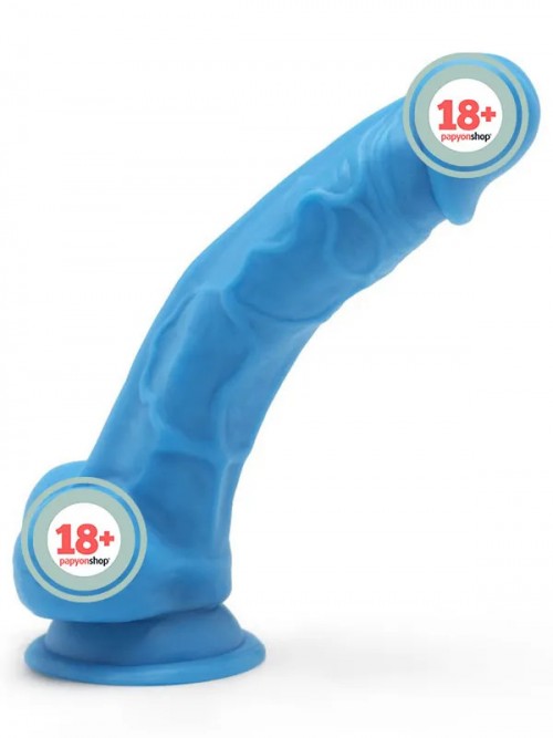 Happy Dicks Dildo 7.5″ Realistik Penis 19 cm Mavi