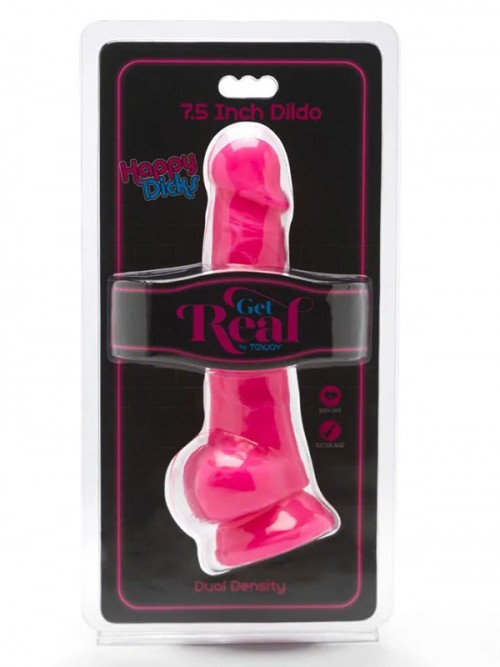 Happy Dicks Dildo 7.5″ Realistik Penis 19 cm Pembe 3