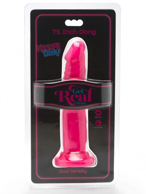 Happy Dicks Dong 7.5″ Anal Dildo 19 cm Pembe 3