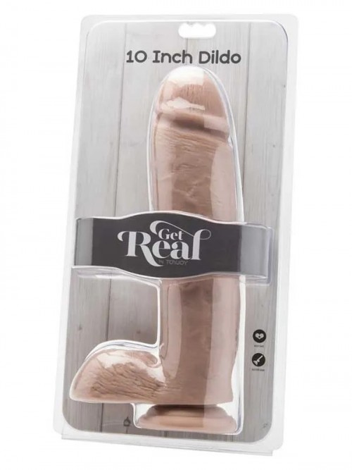 ToyJoy Get Real 10″ Realistik Dev Dildo 25 cm 3