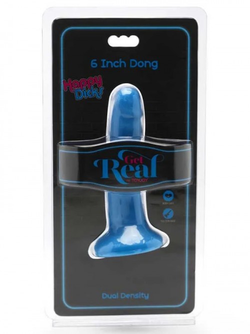 ToyJoy Happy Dicks Dong 6″ Blue 3