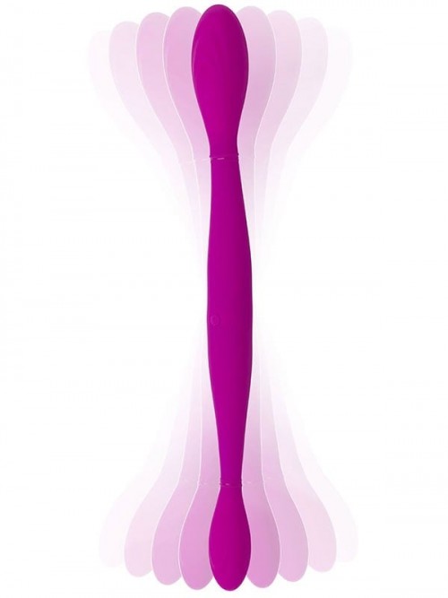 Toyjoy Çift Başlı Titreşimli Şarjlı Dildo 37 cm
