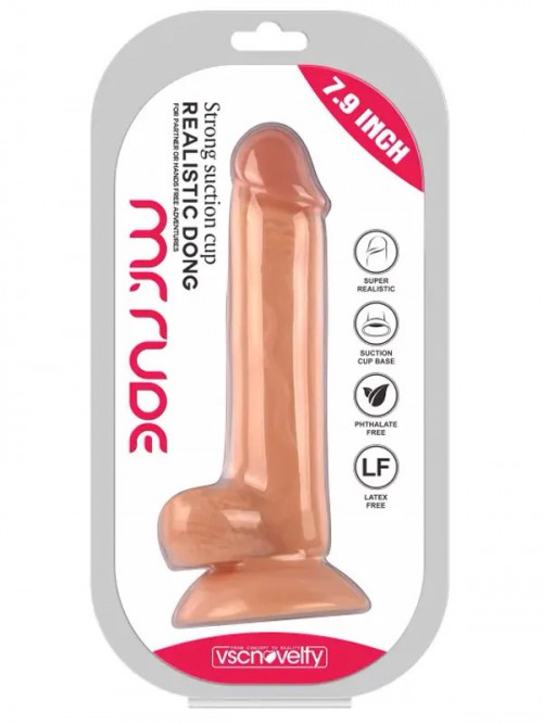 VSCNovelty Mr. Rude 7.9” Gerçekçi Penis 20 cm 5