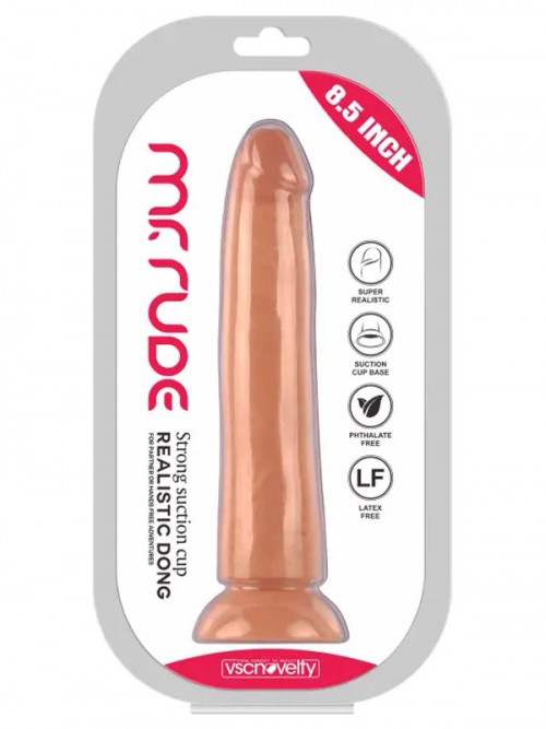 VSCNovelty Mr. Rude 8.5” Realistik Anal Dildo 21.5 cm 5