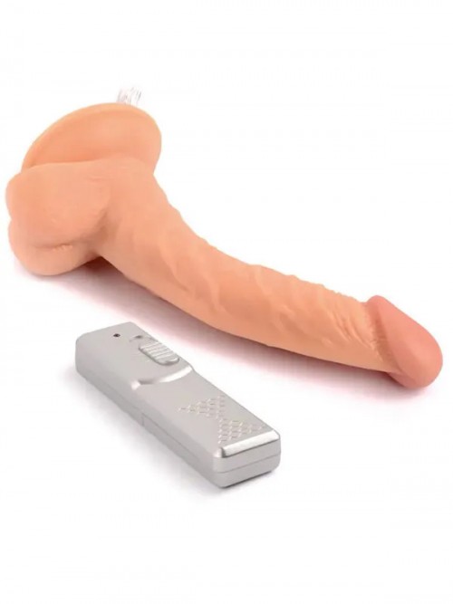 VSCNovelty Mr. Rude Buzzer 9” Titreşimli Eğik Realistik Penis 23 cm 4