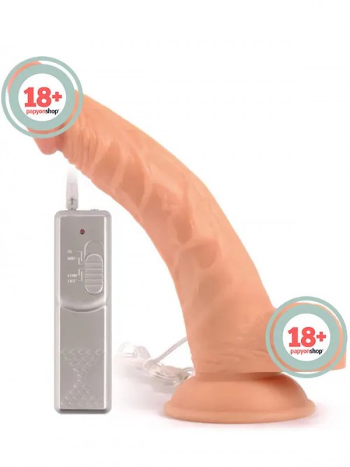 VSCNovelty Mr. Rude Buzzer 9” Titreşimli Eğik Realistik Penis 23 cm