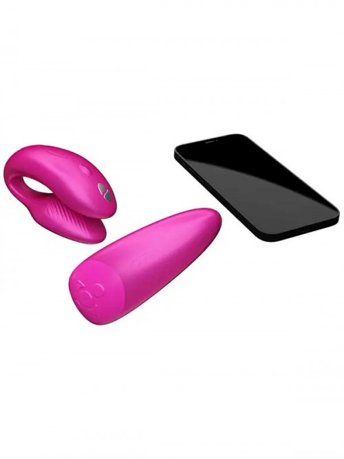 We-Vibe Chorus Çiftler İçin Telefon Uyumlu Vibratör Pembe 2
