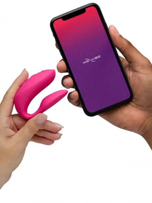We-Vibe Chorus Pro Sezgisel Uzaktan Kumanda ve Uygulama Kontrollü Çiftler için Vibratör Ek Resim