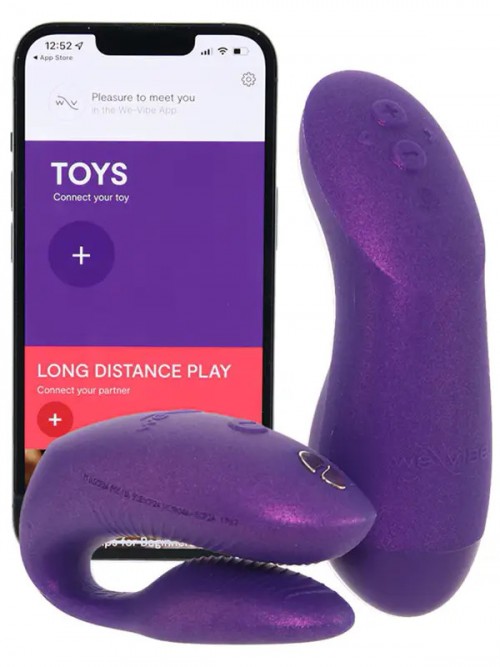 We-Vibe Chorus Pro Sezgisel Uzaktan Kumanda ve Telefon Kontrollü Çiftler için Vibratör Ek Resim