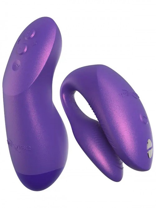 We-Vibe Chorus Pro Sezgisel Uzaktan Kumanda ve Telefon Kontrollü Çiftler için Vibratör Ek Resim