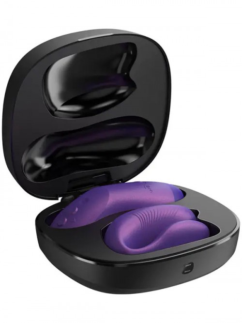 We-Vibe Chorus Pro Sezgisel Uzaktan Kumanda ve Telefon Kontrollü Çiftler için Vibratör Ek Resim