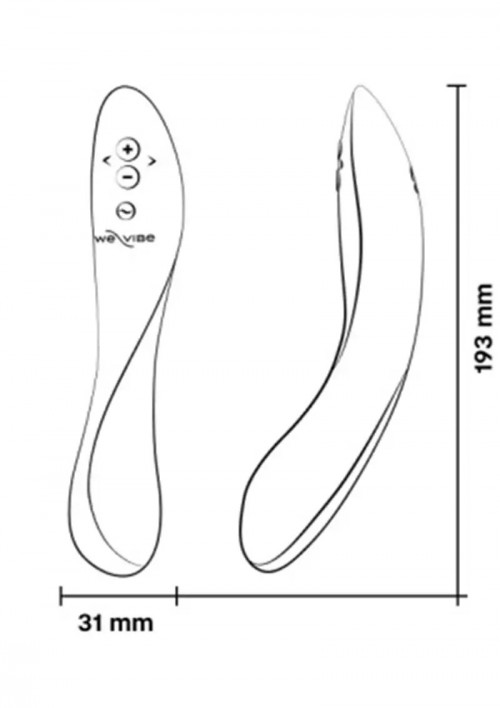 We-Vibe Rave 2 Telefon Kontrollü G-Spot Vibratör Ek Resim