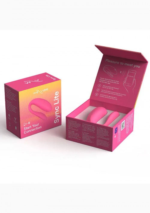 We-Vibe Sync Lite Çiftler İçin Telefon Kontrollü Vibratör Pembe Ek Resim