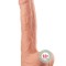 LoveToy Çift Katmanlı Platinyum Silikon Realistik Dildo 28 cm