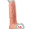 Çift Katmanlı Platinyum Silikon Realistik Dildo 25 cm