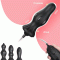 4 Farklı Silikon Plug’lı Şarjlı Titreşimli Şişirilebilir Anal Set