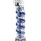 ToyJoy Glass Worxx G-Spot Gemstone 18 cm Şık Cam Dildo